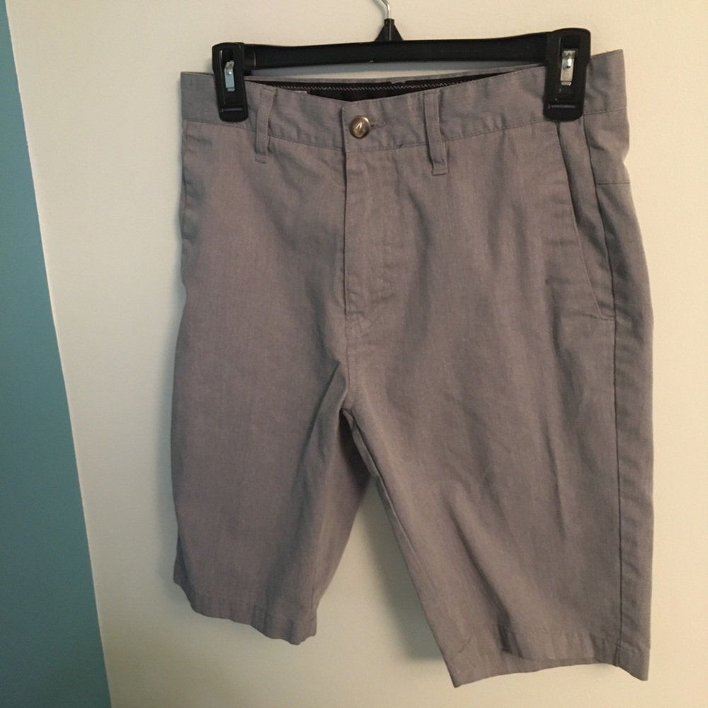 Volcom gray shorts size 28 waist